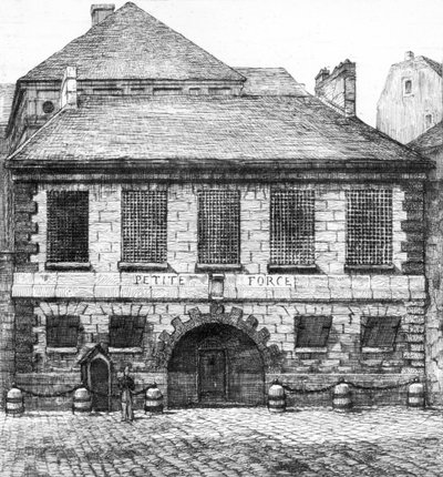 Inngangen til fengselet 